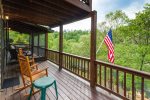 Open decks, covered and screened-in porches galore
